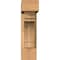 Ekena Millwork Merced Block Smooth Bracket w/ Offset Brace, Western Red Cedar, 5 1/2"W x 16"D x 20"H BKT0604X16X20MRC05SWR - alternate 3